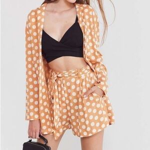 Urban outfitters cooperative polka dot set size S and 6
